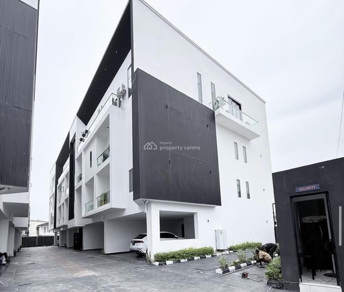 4 Bedroom Terrace Duplex with Bq, Ikate, Lekki, Lagos, Terraced Duplex for Rent