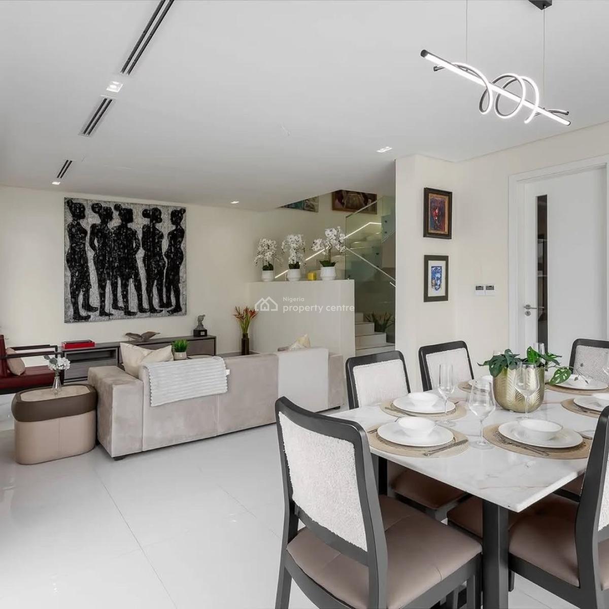 5 Bedroom Semi- Detached Unit, Ikoyi, Lagos, Semi-detached Duplex for Rent