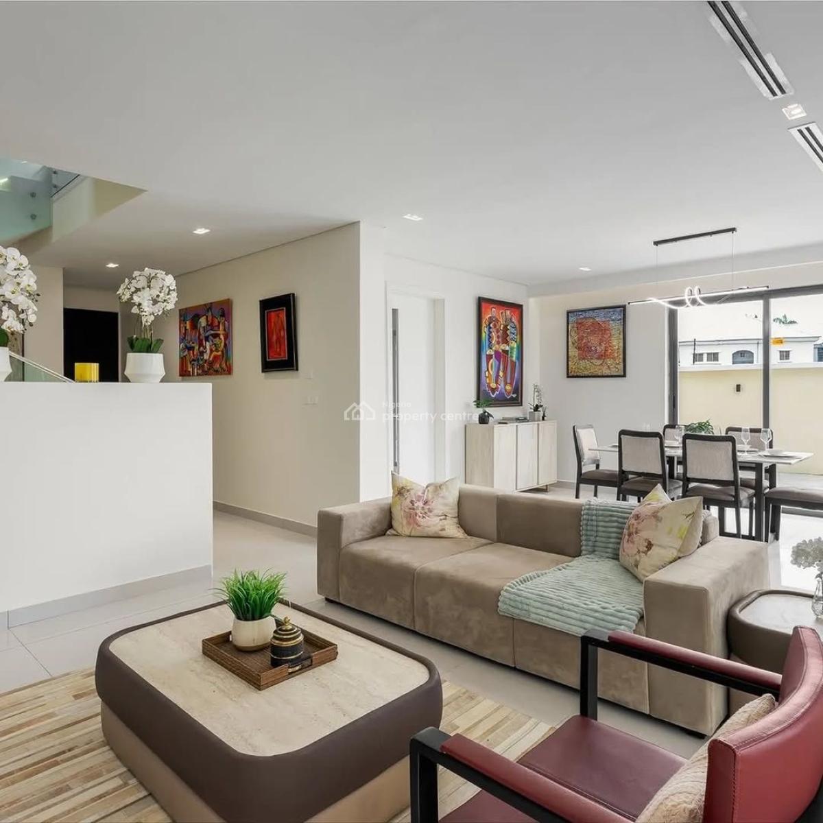 5 Bedroom Semi- Detached Unit, Ikoyi, Lagos, Semi-detached Duplex for Rent