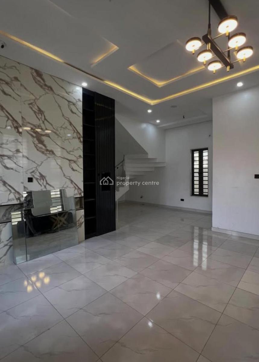 a Luxurious 5 Bedroom Semi Detached Duplex with Bq in a Secured Estate, Sangotedo, Ajah, Lagos, Semi-detached Duplex for Rent
