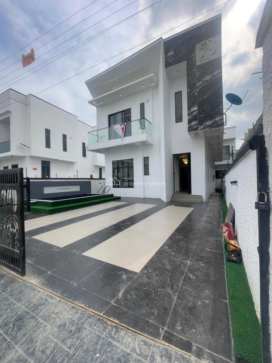 Lovely 5 Bedroom Fully Detached Duplex with a Spacious Living Room, Ikota, Lekki, Lagos, Detached Duplex for Sale