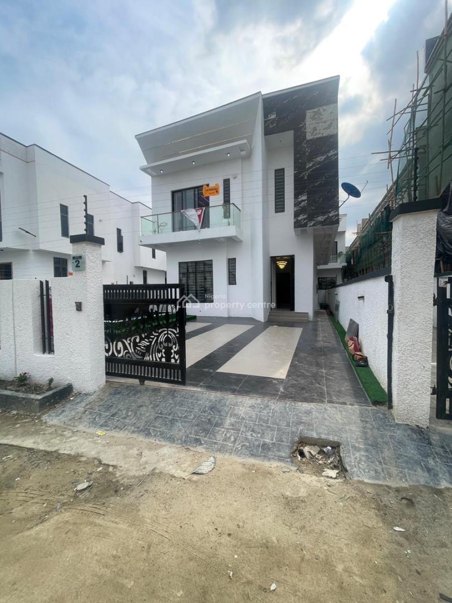 Lovely 5 Bedroom Fully Detached Duplex with a Spacious Living Room, Ikota, Lekki, Lagos, Detached Duplex for Sale