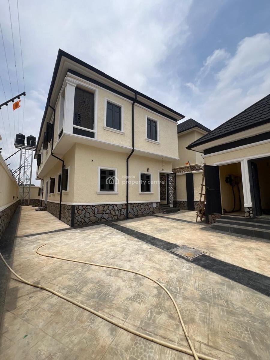Elegant 4-bedroom Semidetached Duplex with Bq, Apo, Abuja, Semi-detached Duplex for Sale