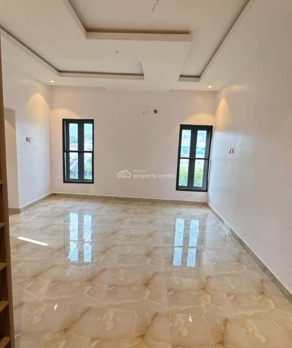 Brand New 4 Bedroom Spacious Terrace Duplex,bq, Tarred Road, Serene and Well Secured Neighborhood, Jahi, Abuja, Terraced Duplex for Rent