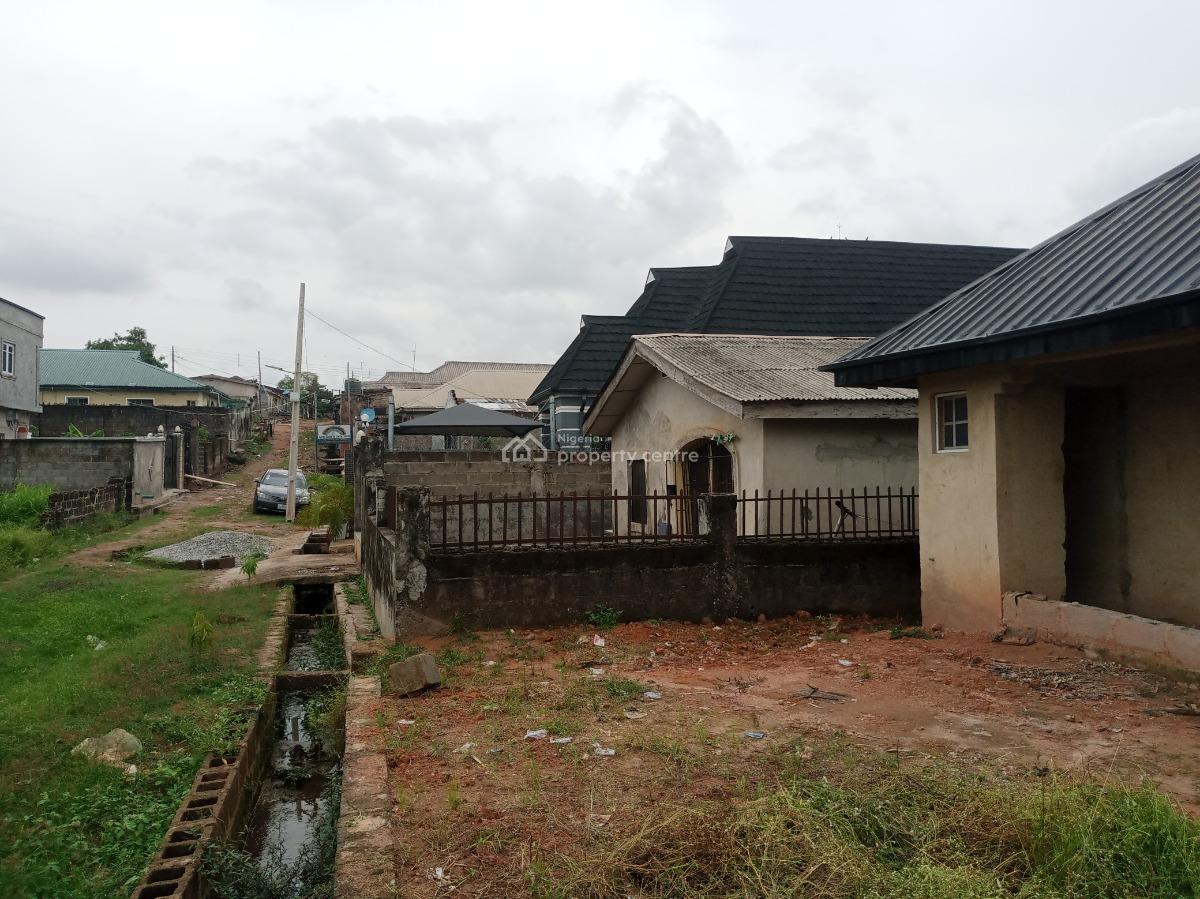 Almost Completed 3 Bedroom Bungalow with 3 Units of Mini Flats on Half, Ajasa Command, Abule Egba, Agege, Lagos, Detached Bungalow for Sale