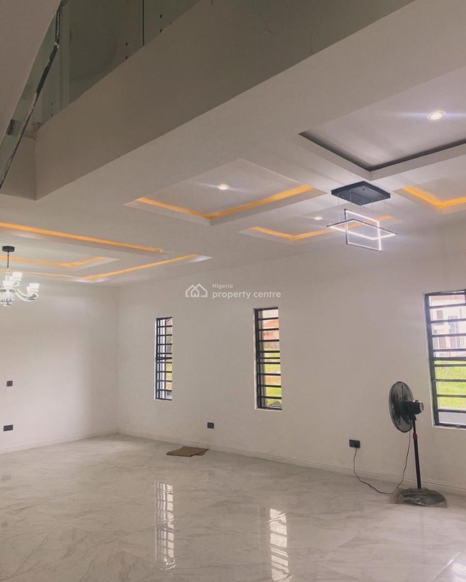 Beautiful 4 Bedroom Duplex with a Bq  and a Pool, Peace Gardens Estate, Sangotedo, Ajah, Lagos, Detached Duplex for Sale