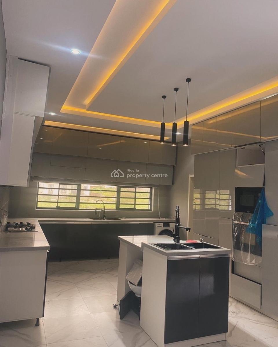 Beautiful 4 Bedroom Duplex with a Bq  and a Pool, Peace Gardens Estate, Sangotedo, Ajah, Lagos, Detached Duplex for Sale