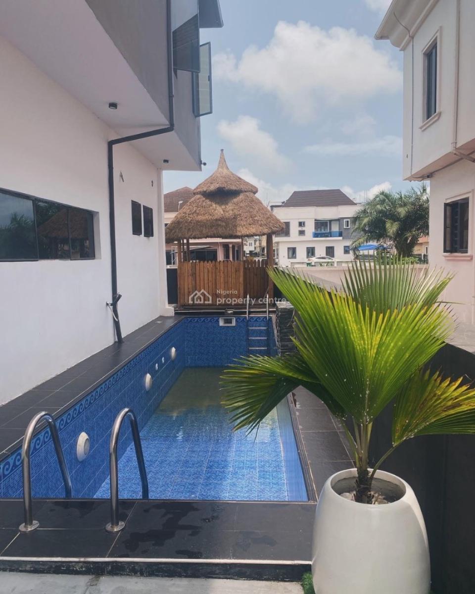 Beautiful 4 Bedroom Duplex with a Bq  and a Pool, Peace Gardens Estate, Sangotedo, Ajah, Lagos, Detached Duplex for Sale