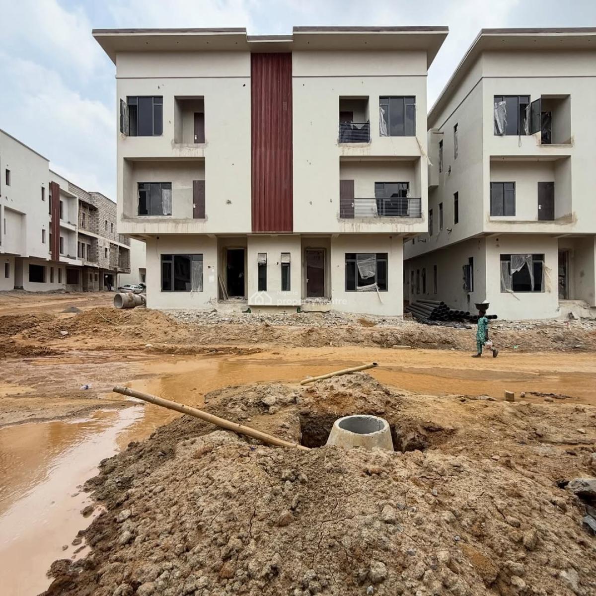 Pristine 4 Bedroom Terrace Duplex  1 Room Bq, Katampe, Abuja, Terraced Duplex for Sale