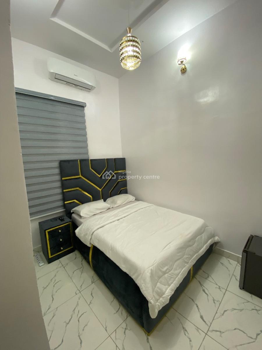 Luxuriously Furnished One Bedroom Apartment, Chevron, Lekki, Lagos, Mini Flat (room and Parlour) for Rent