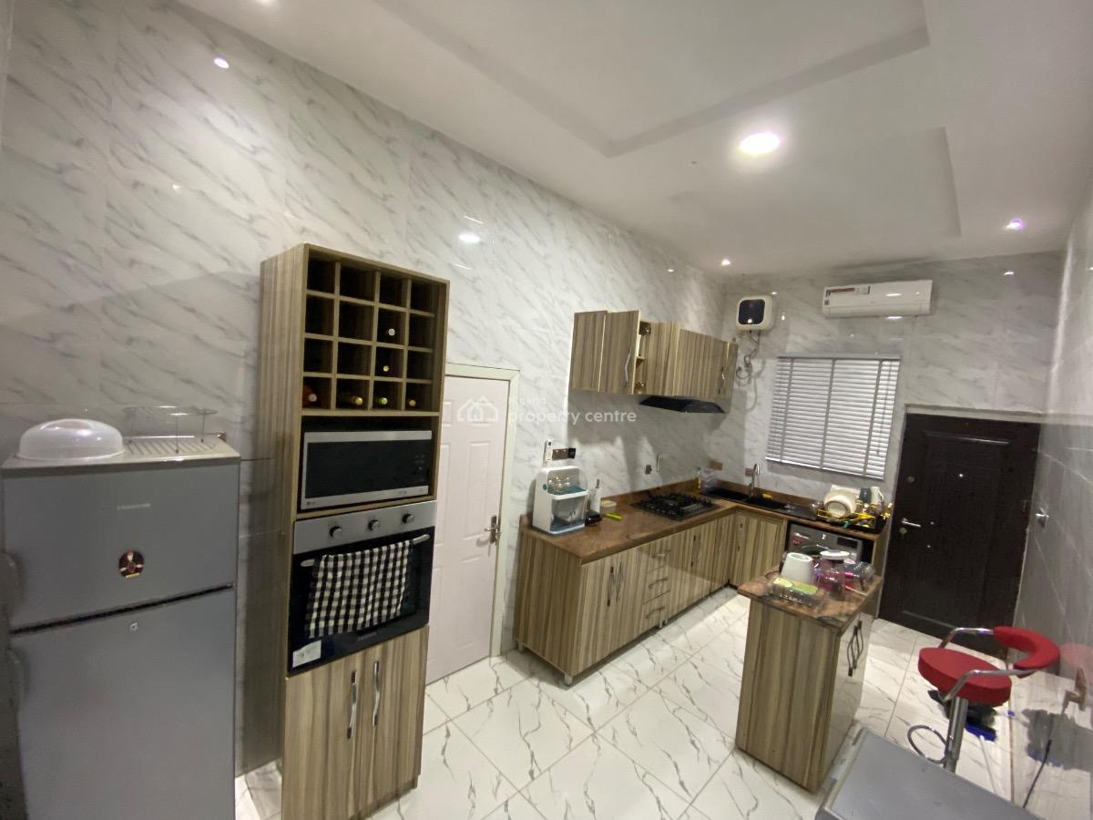 Luxuriously Furnished One Bedroom Apartment, Chevron, Lekki, Lagos, Mini Flat (room and Parlour) for Rent