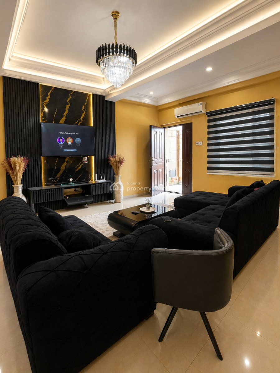 Massive Bedroom Shared Apartment with 24 Hours Power and Free Internet, Balogun Estate Opposite Fara Park, Sangotedo, Ajah, Lagos, Flat / Apartment for Rent