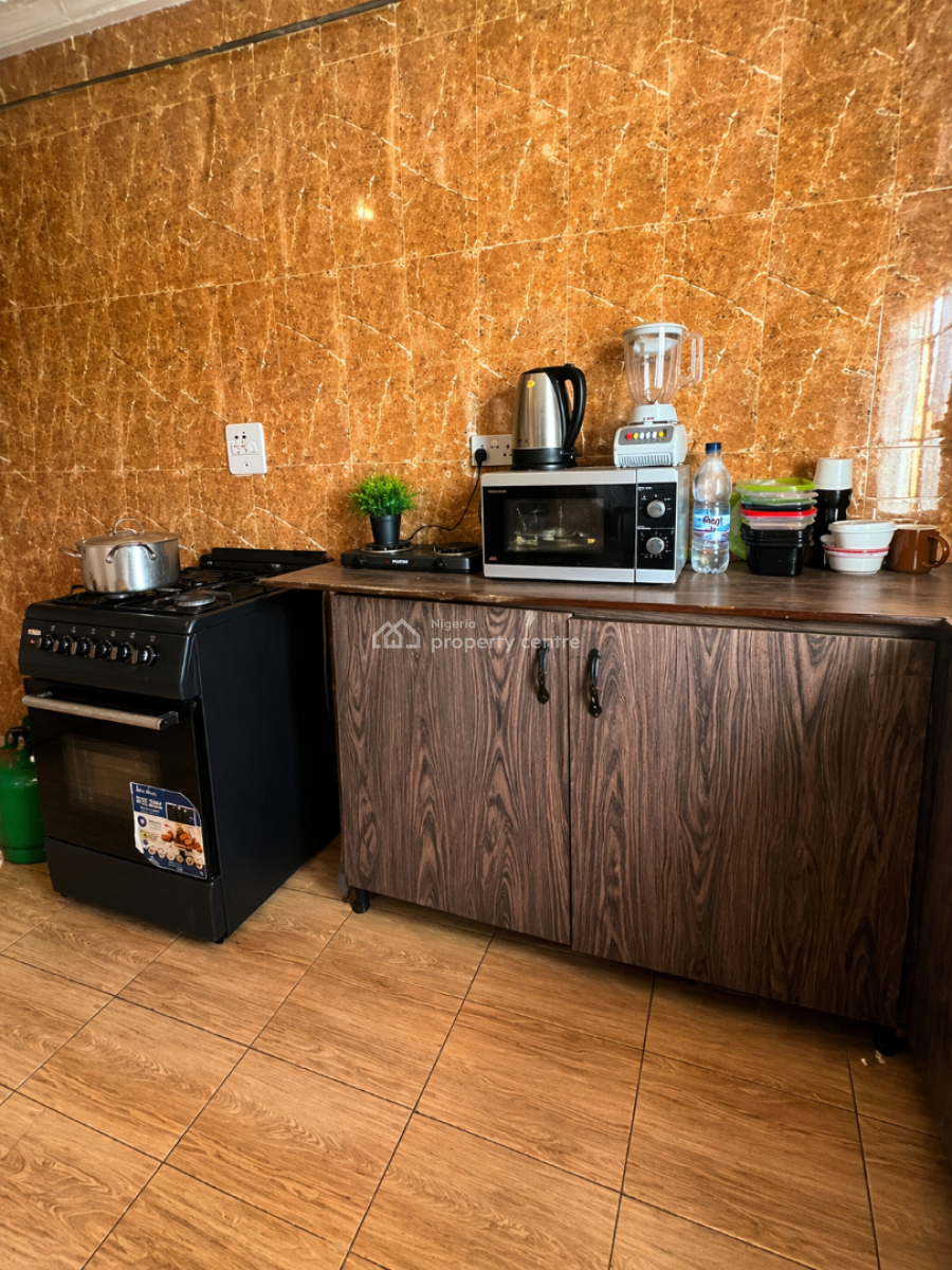 Massive Bedroom Shared Apartment with 24 Hours Power and Free Internet, Balogun Estate Opposite Fara Park, Sangotedo, Ajah, Lagos, Flat / Apartment for Rent