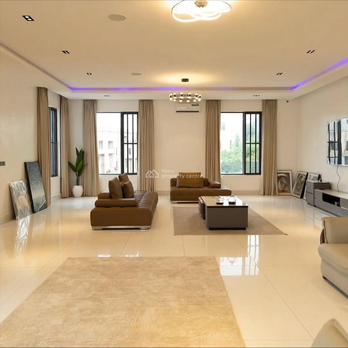 Newly Designed 4 Bedrooms Detached Duplex,rooftop, Bq, Tarred Road, Serene Neighborhood, Guzape District, Abuja, Detached Duplex for Sale