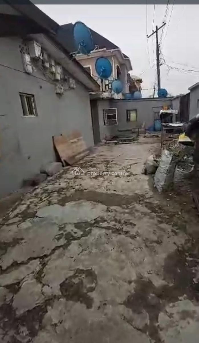 Bungalow on a Full Plot of Land, Off Adetola Road, Surulere, Lagos, Block of Flats for Sale