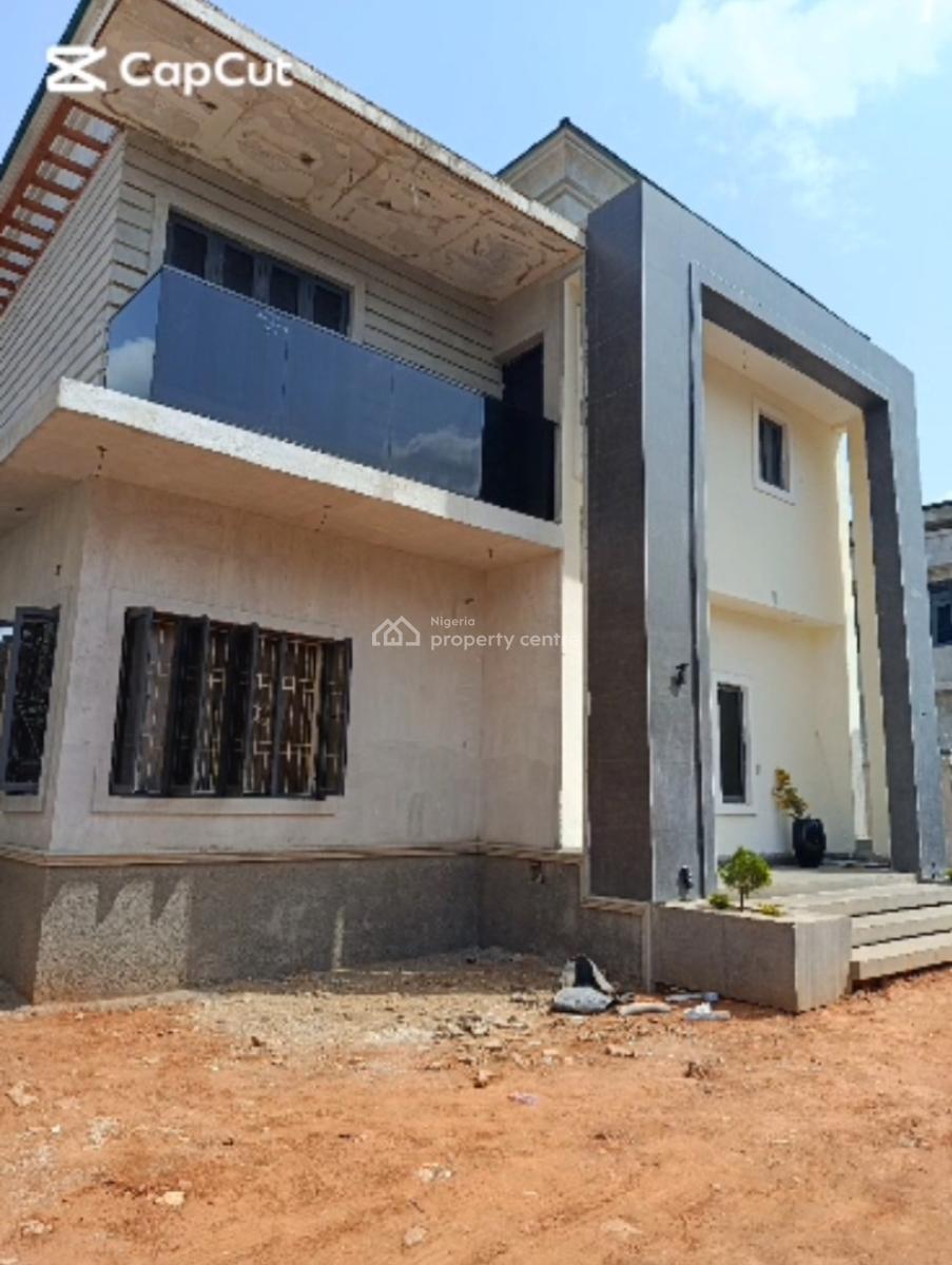 Detached 4bedroom Duplex, Equipped with Gatehouse, Sabon Lugbe, Sabon Lugbe, Lugbe District, Abuja, Detached Duplex for Sale