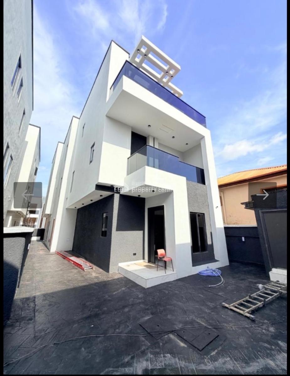Newly 5-bedrooms Fully Detached Duplex with Bq and Security House, Omole Phase 1, Ikeja, Lagos, Detached Duplex for Sale