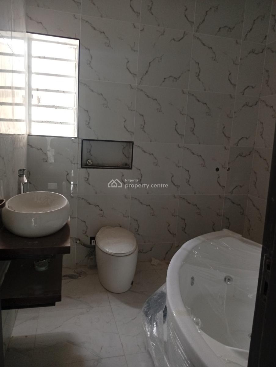 Brand New 3 Bedroom Terraced Duplex with a Mini Flat, in an Estate Along Ogombo Road, Not Far From Abraham Adesanya Roundabo, Lekki, Lagos, Terraced Duplex for Sale