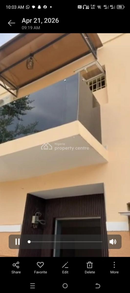 4 Bedroom Terrace Duplex with a Attached Bq, Life Camp, Life Camp, Abuja, Detached Duplex for Sale