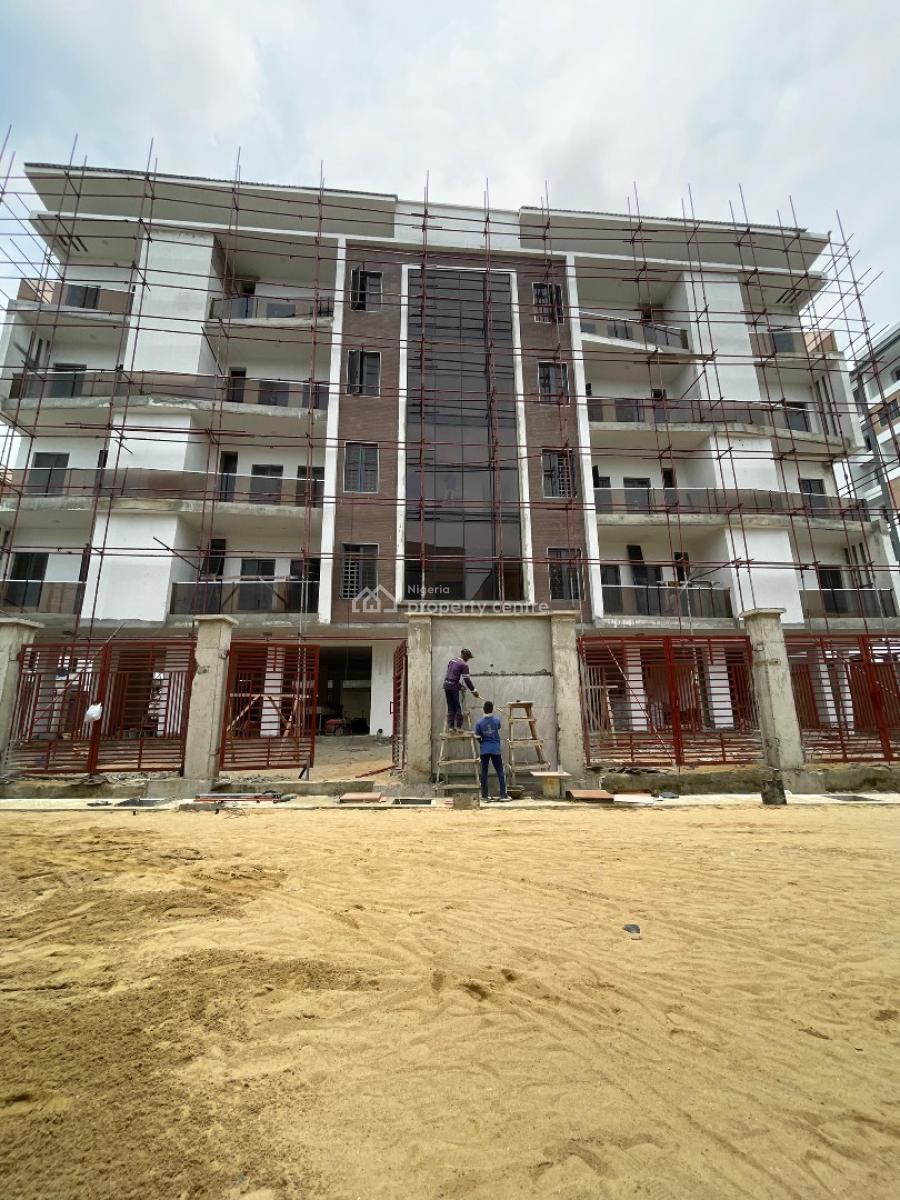 Lovely 4 Bedroom Apartment with Private Cinema and Bq, Lekki Phase 1, Lekki, Lagos, Flat / Apartment for Sale