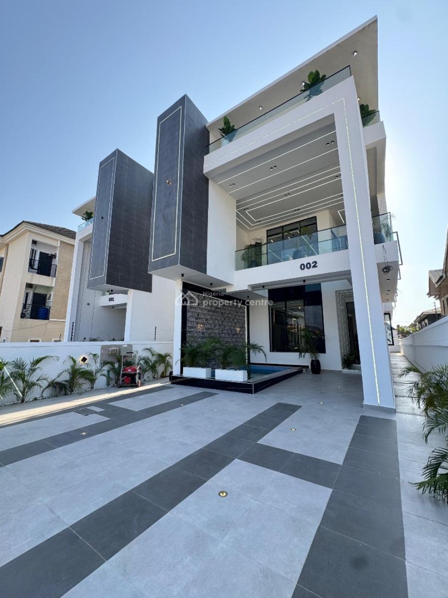 Elegant 5 Bedroom Detached Duplex with Pool, Gym, Bq, Ikota, Lekki, Lagos, Detached Duplex for Sale
