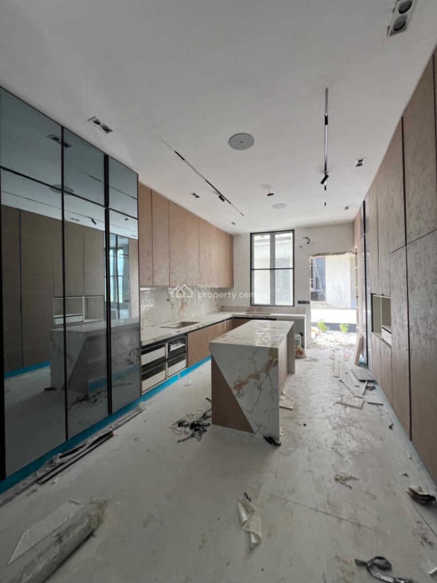 Contemporary 5 Bedroom Semi Detached Duplex with Pool, Ikate, Lekki, Lagos, Semi-detached Duplex for Sale