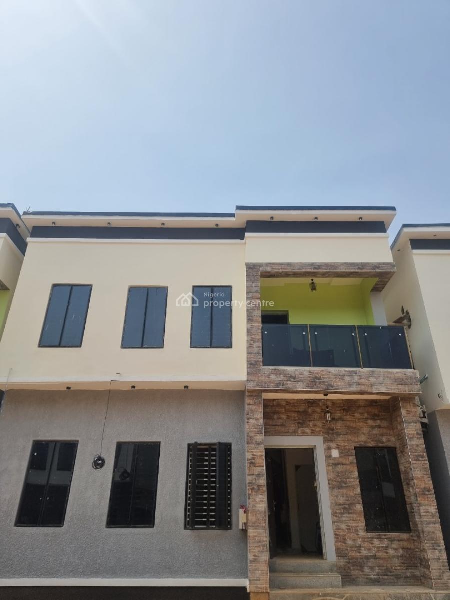 Tastefully Finished Smart 4 Bedroom Terrace Duplex, Estate Opposite Dunamis Glory Dome, Lugbe District, Abuja, Terraced Duplex for Sale