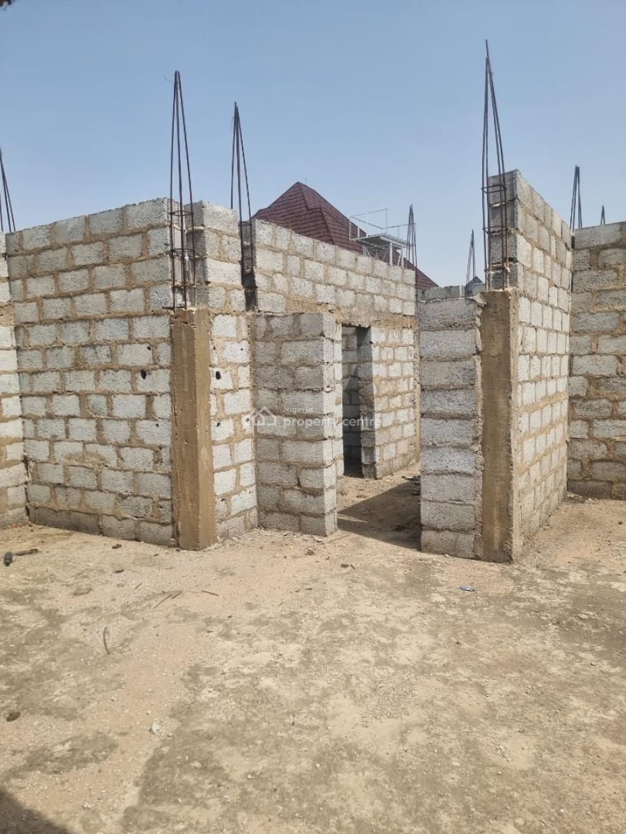 Solidly Built at Decking Level 5 Bedroom Detached Duplex, Lugbe District, Abuja, Detached Duplex for Sale