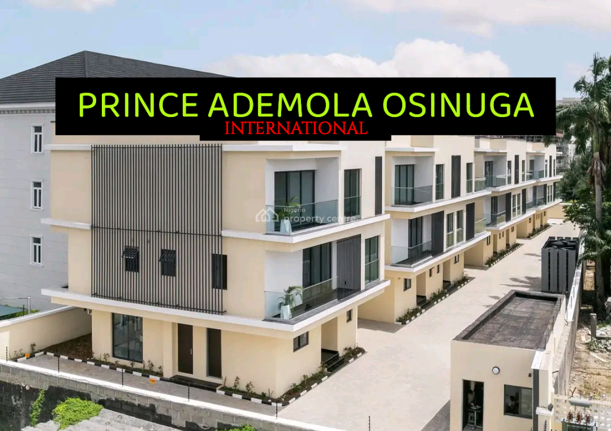 Newly Built 5 Bedroom Semi Detached House + Bq, Parkview Estate Ikoyi, Parkview, Ikoyi, Lagos, Semi-detached Duplex for Rent