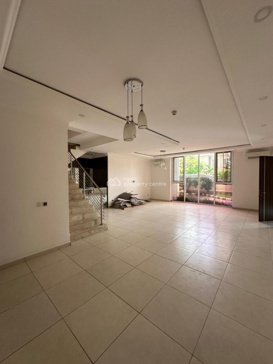 Well Finished Serviced 4 Bedroom Terrace with a Room Bq, Banana Island, Ikoyi, Lagos, Terraced Duplex for Rent