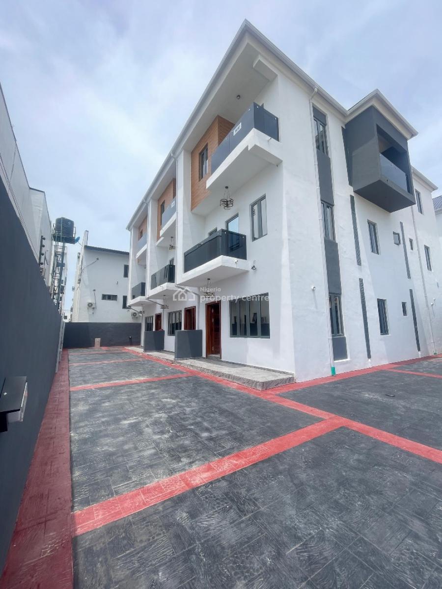 Luxury 4 Bedroom Terrace Duplex with Two Floors and a Generator House, Ikate, Lekki, Lagos, Terraced Duplex for Sale