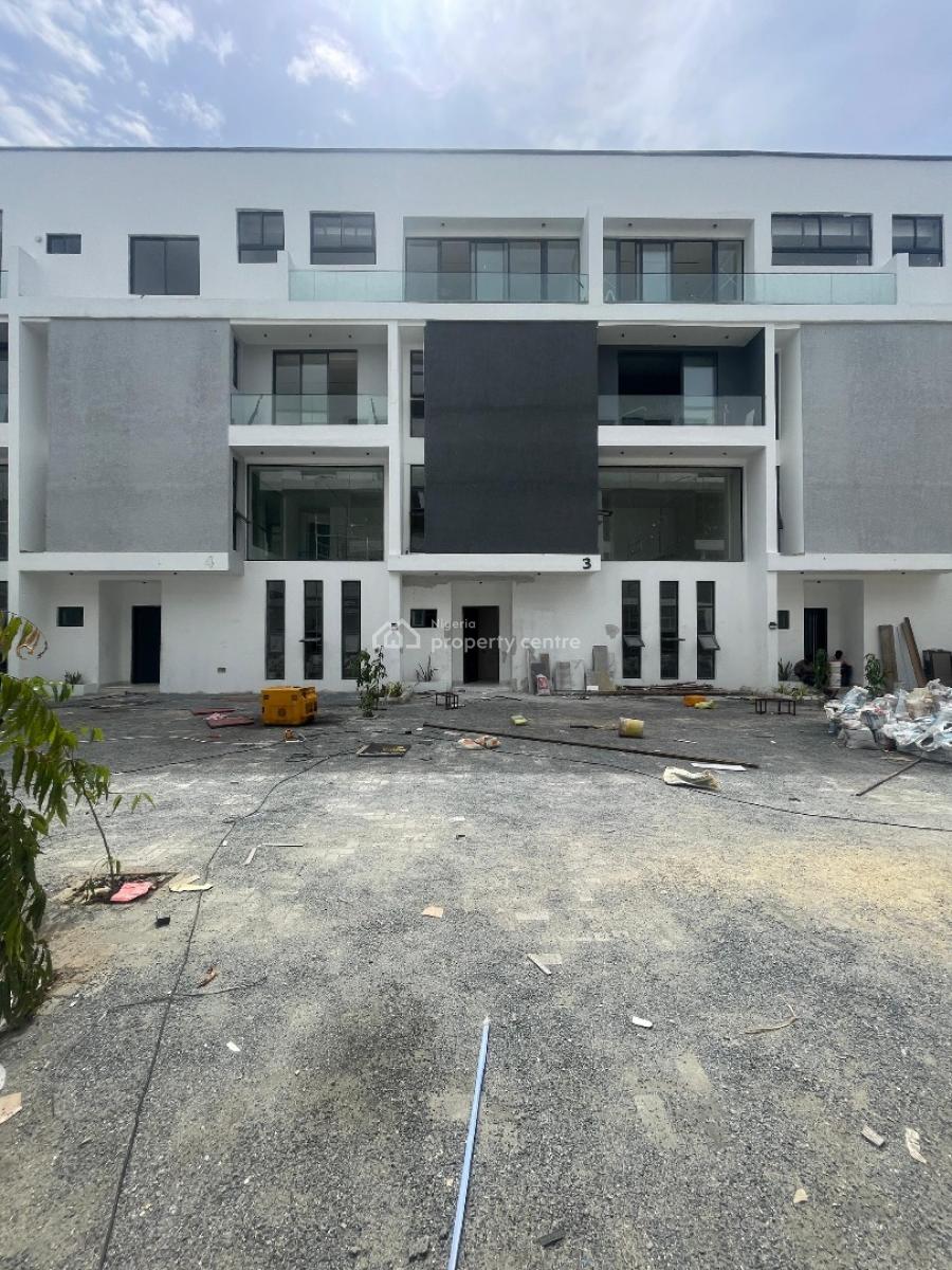 Well Finished Serviced 5 Bedroom Terrace Duplex with a Bq, Ikate, Lekki, Lagos, Terraced Duplex for Sale