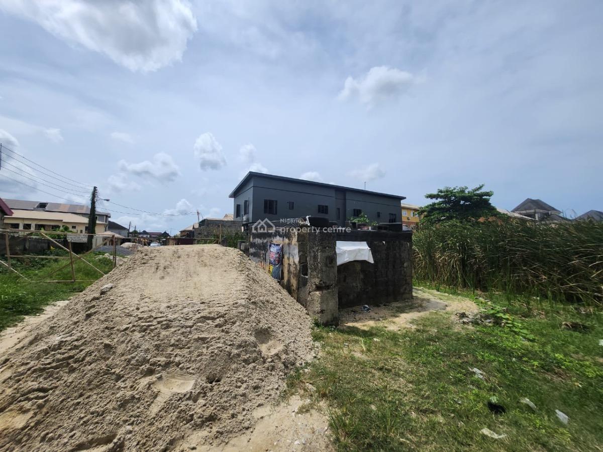 Fenced and Gated 790sqms Land, Sangotedo, Ajah, Lagos, Residential Land for Sale