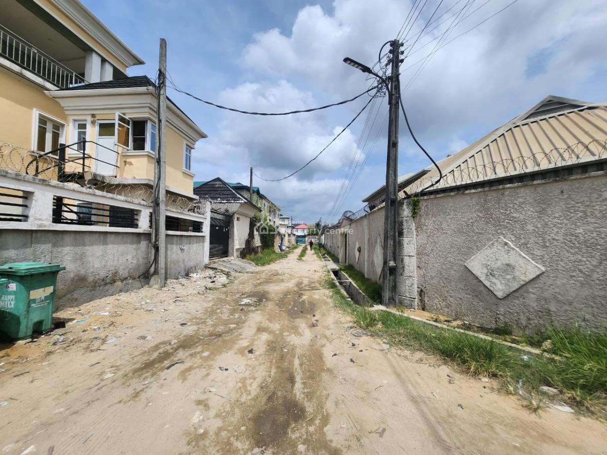Fenced and Gated 790sqms Land, Sangotedo, Ajah, Lagos, Residential Land for Sale
