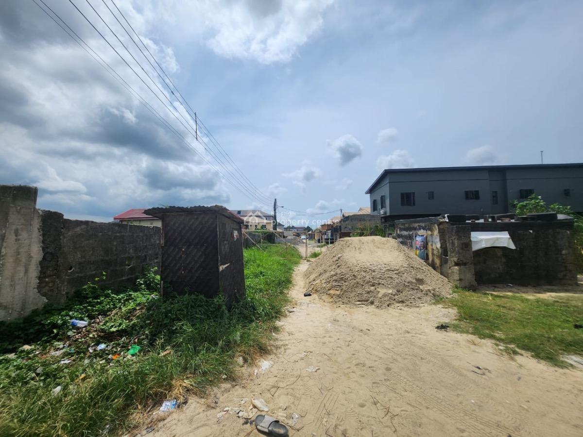 Fenced and Gated 790sqms Land, Sangotedo, Ajah, Lagos, Residential Land for Sale