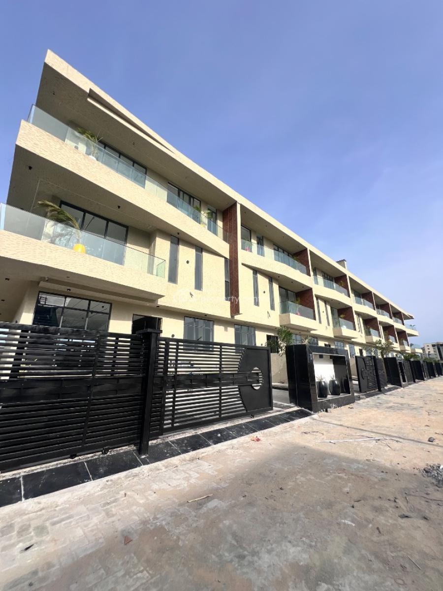 5 Bedroom Terrace Duplex in with Bq, Lekki Phase 1, Lekki, Lagos, Terraced Duplex for Sale