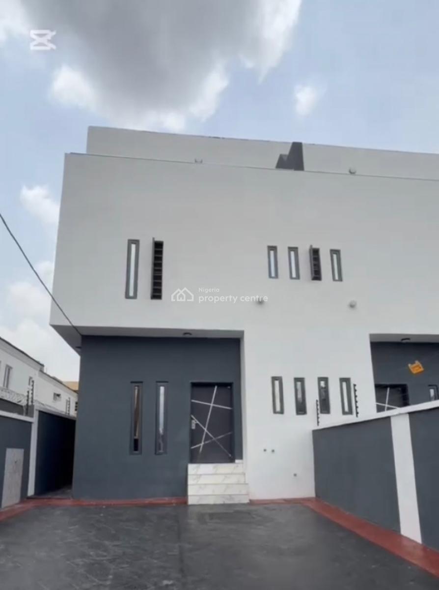 Newly and Tastefully Built 4 Bedroom Semi Detached Duplex with Bq, Gra Phase 1, Magodo, Lagos, Semi-detached Duplex for Rent