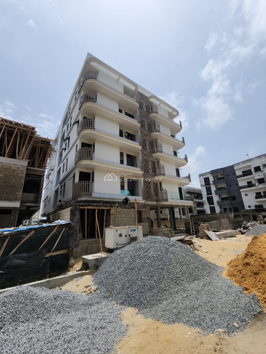 Lovely 3 Bedroom Apartment with Bq, Pool, Elevator, Ikate, Lekki, Lagos, Flat / Apartment for Sale