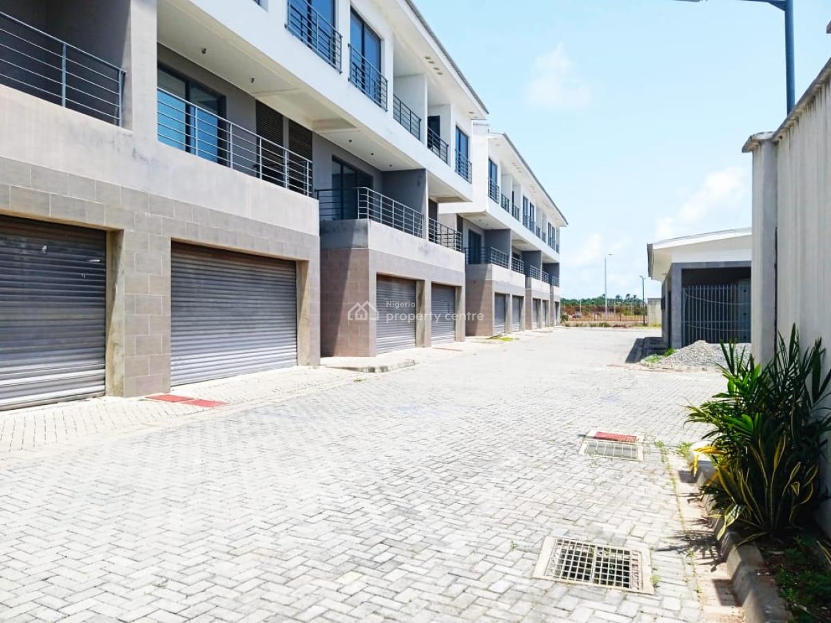 Furnished 4 Bedroom Terrace with Bq and Garage, Twin Lakes Estate, Beside Lekki Conservation Centre Opposite Chevron, Lekki, Lagos, House for Rent