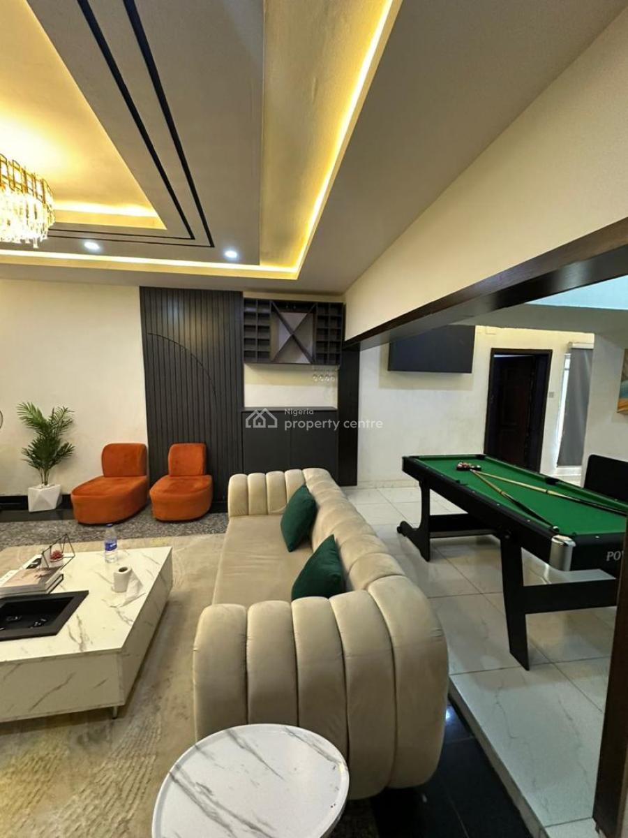 Luxury 4 Bedroom +snooker, Wuse 2, Abuja, Flat / Apartment Short Let