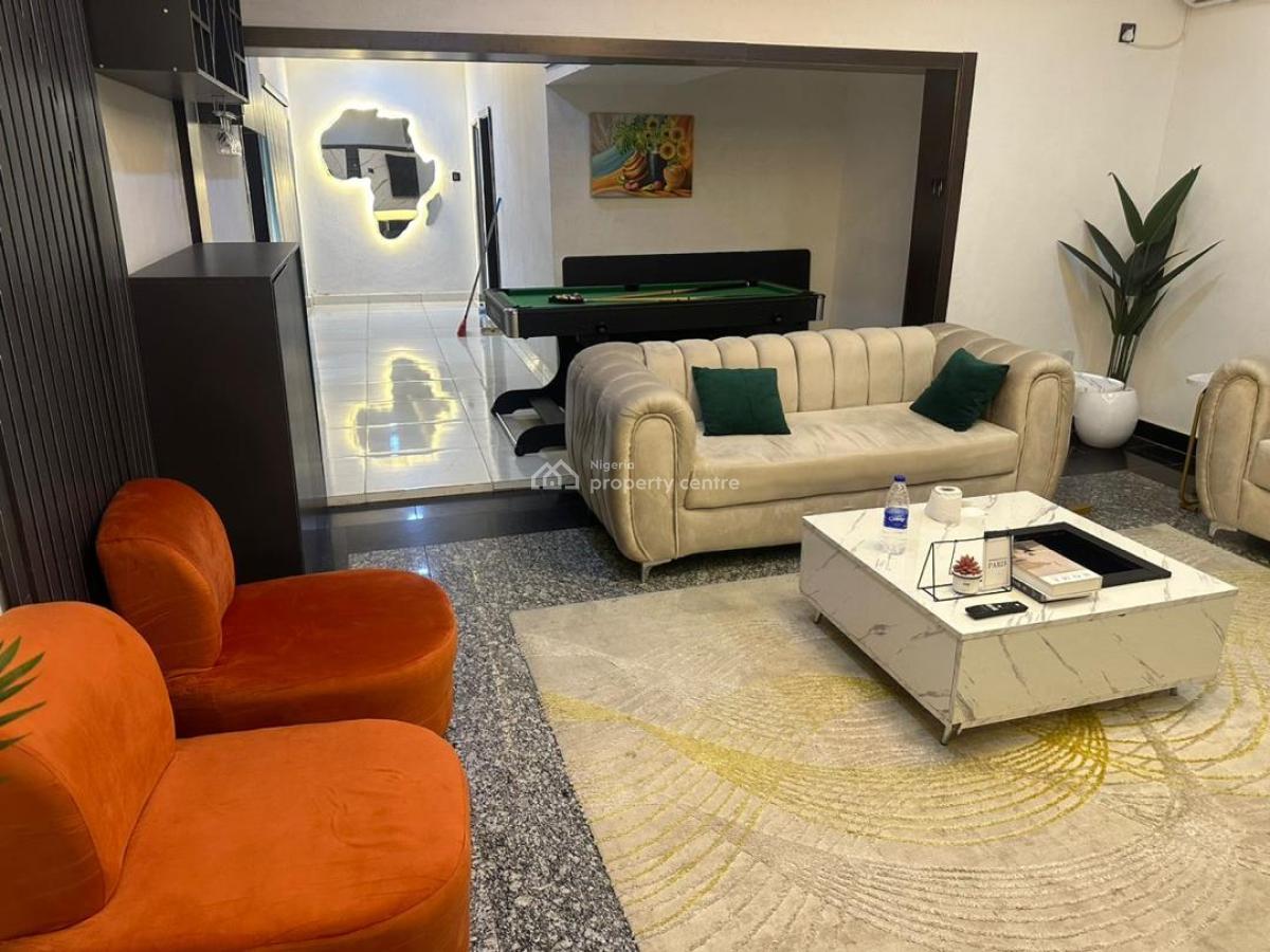 Luxury 4 Bedroom +snooker, Wuse 2, Abuja, Flat / Apartment Short Let