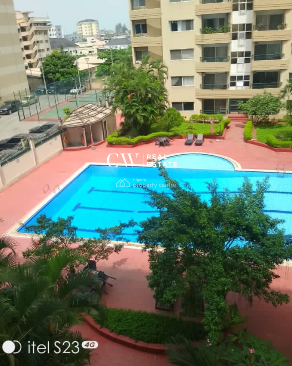 Fully Furnished 3 Bedroom Apartment with Bq, Ikoyi, Lagos, Flat / Apartment for Rent