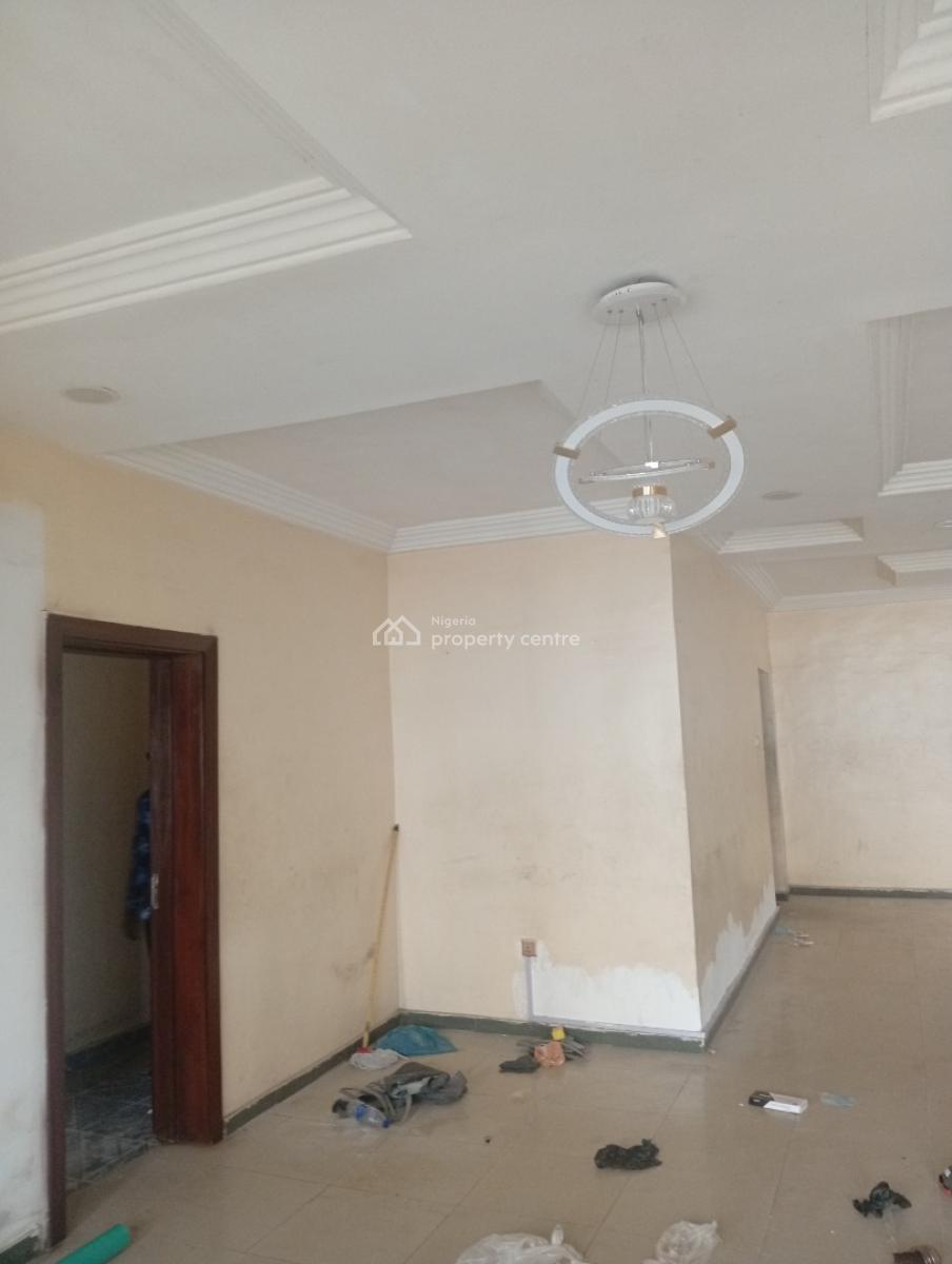 Spacious Renovated 3-bedroom Flat on Tarred Street with Pop, Modern Facilities, Isiba Olowo Unity Estate, Egbeda, Alimosho, Lagos, Flat / Apartment for Rent