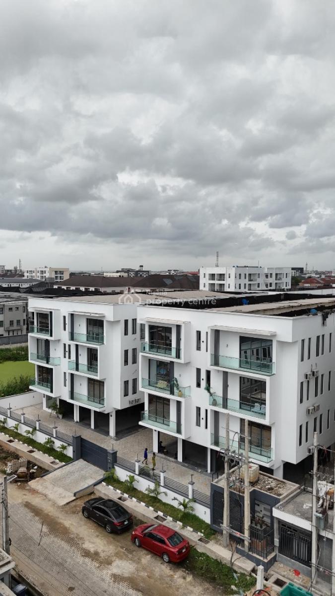 Fully Serviced 2 Bedroom Apartment with a Pool, Elevator, Central Gas, Lekki Phase 1, Lekki, Lagos, Flat / Apartment for Sale