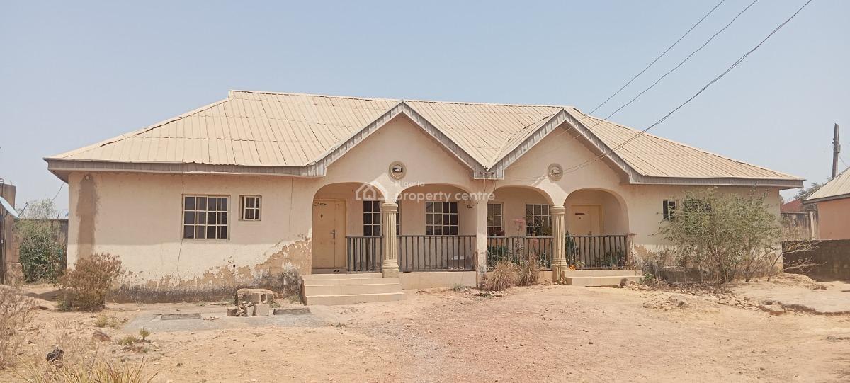 3-bedroom Twin Flat Bungalow, Off Kwang Road, Behind Ndlea Training School, Lamingo, Jos South, Plateau, Detached Bungalow for Sale