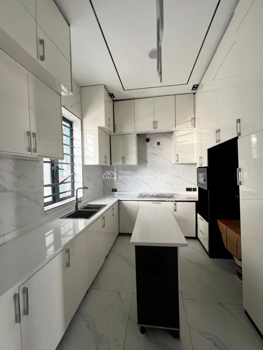 Beautifully Carved 4 Bed Semi Detached Home with Bq, Ajah, Lagos, Semi-detached Duplex for Sale