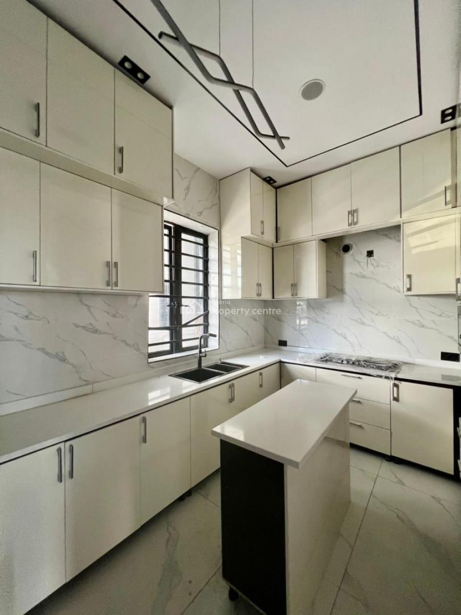 Beautifully Carved 4 Bed Semi Detached Home with Bq, Ajah, Lagos, Semi-detached Duplex for Sale