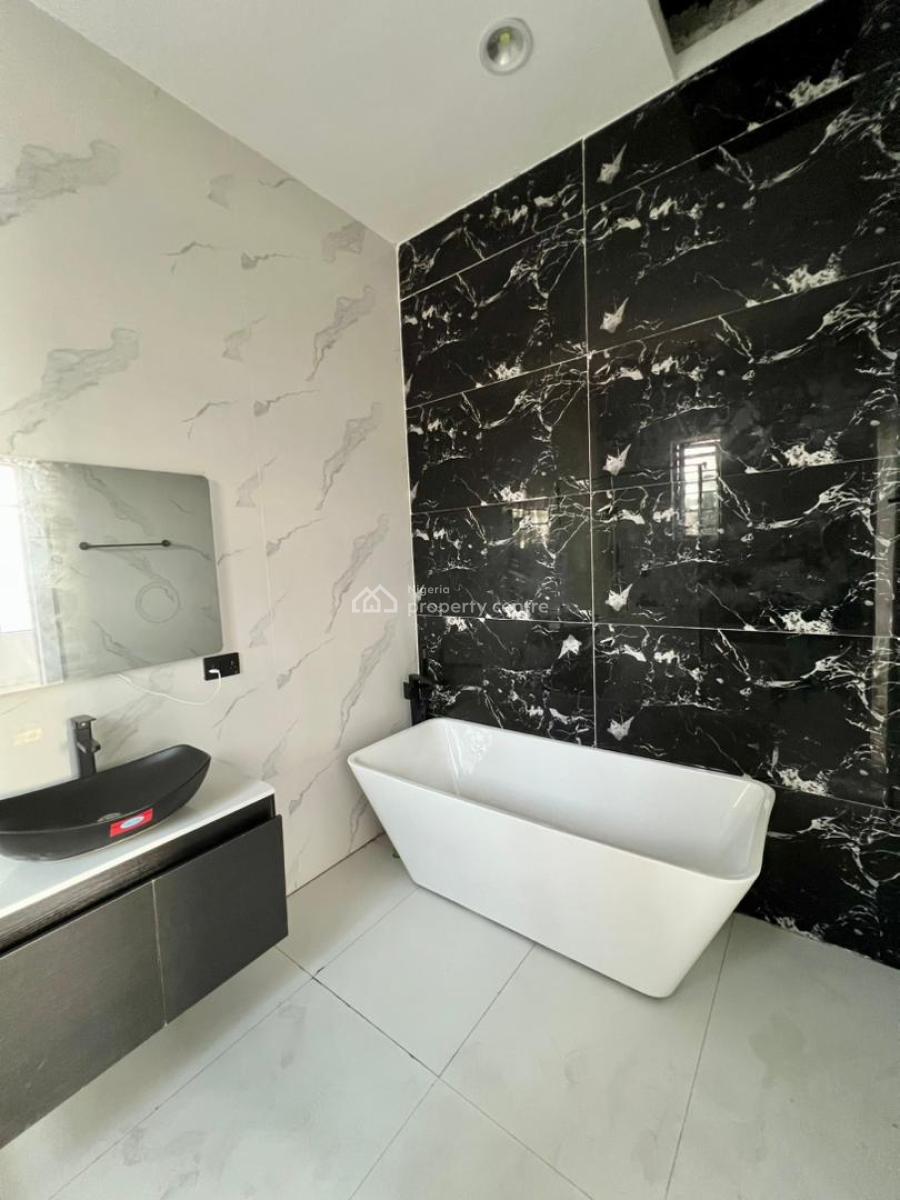 Beautifully Carved 4 Bed Semi Detached Home with Bq, Ajah, Lagos, Semi-detached Duplex for Sale