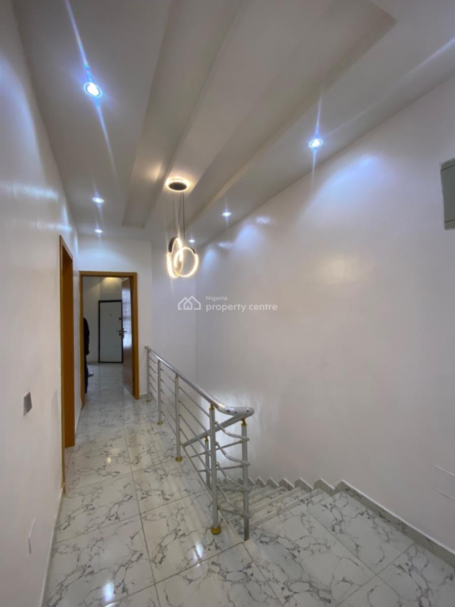 Luxury 3 Bedroom Duplex with Bq 24 Hours Light, Around Lbs, Sangotedo, Ajah, Lagos, Terraced Duplex for Rent