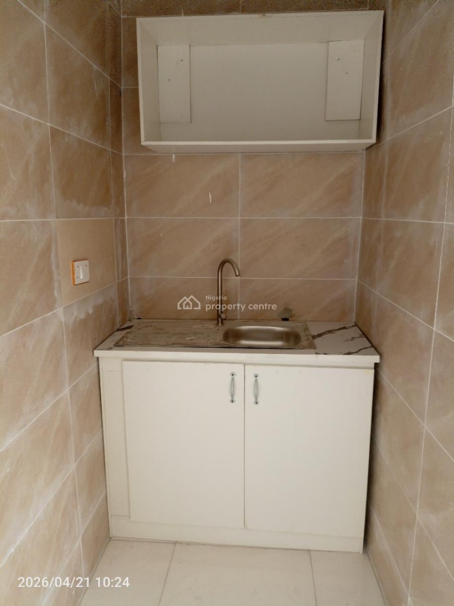 1 Bedroom Newly Built Self Contains Upstairs, Aptech Bus Stop, Thera Peace Estate, Sangotedo, Ajah, Lagos, Self Contain (single Rooms) for Rent